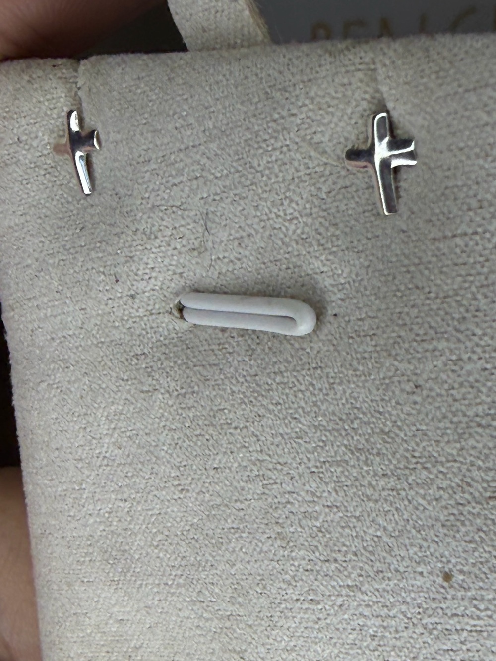 Cross earrings - Picture 3 of 4